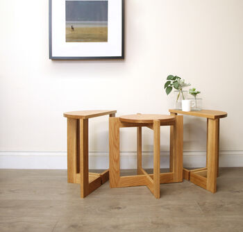 Nesting Tables Three Coffee Tables In One, 3 of 8