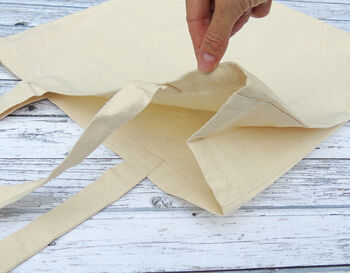 Wolf And Fox Gusseted Tote Bag, 5 of 5