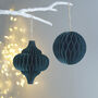 Recycled Honeycomb Hanging Decoration Sets, thumbnail 2 of 4