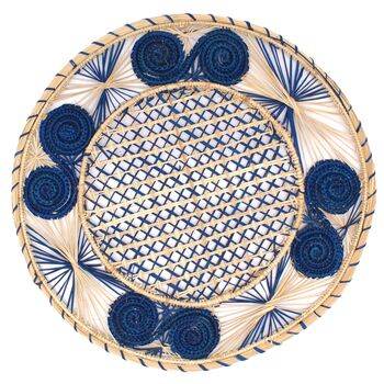 Blue Spiral Placemats Set Of Four, 2 of 5