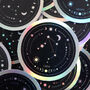 Holographic Star Sign Constellation Sticker, thumbnail 3 of 5