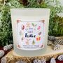 Personalised Traditional Festive Christmas Candle Gift, thumbnail 1 of 10