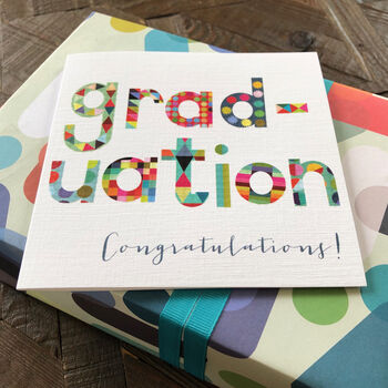 Glossy Graduation Congratulations Card, 3 of 5