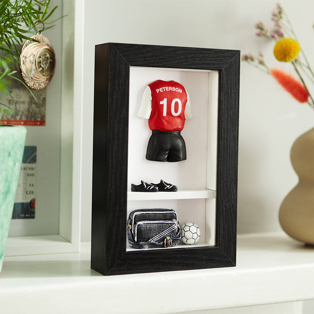 Personalised Football Gift, The 'Classic' KitBox, 1 of 12