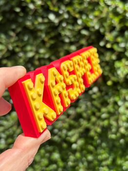 Personalised Brick Compatible Namesign, 4 of 9