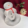 Snowman Christmas Plate, thumbnail 2 of 9
