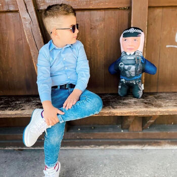 Boxer Personalised Mini Me® Doll Fun Gift, 3 of 5