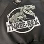 Three Rex Dino Sweatshirt In Black, thumbnail 3 of 6