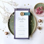 Eco Friendly Christmas Menu With Plantable Seed Paper, thumbnail 1 of 8