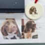 Dog Portrait Christmas Decoration, Gift For Dog Lover, thumbnail 10 of 12