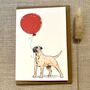 Personalised Bull Mastiff Dog Birthday Card, thumbnail 1 of 6