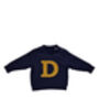 Unisex Children's Navy Personalised Sweatshirt, thumbnail 1 of 7