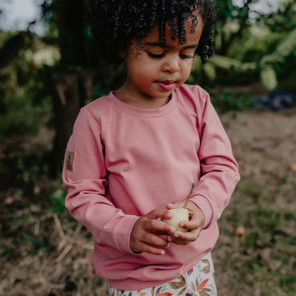 Handmade Organic Cotton Children's T Shirt By Twig & Wild