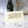 Personalised 1998 25th Anniversary Year Card, thumbnail 3 of 8