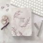Personalised Daily Planner Lilac Floral, thumbnail 3 of 5