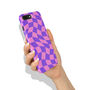 Crazy Check Multiple Colour Options Snap Phone Case For iPhone And Samsung, thumbnail 9 of 11