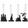 Four Nativity Advent Candles, thumbnail 3 of 5