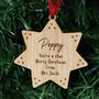 Personalised Wooden Christmas Star For Primary School Pupils, thumbnail 4 of 4