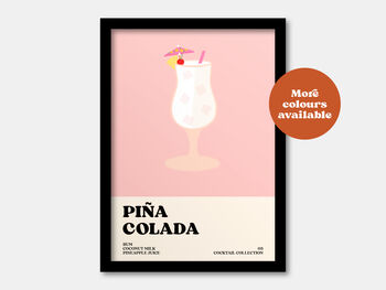 Pina Colada Cocktail Print, 2 of 7