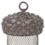 Acorn Hanging Bird Nut Feeder 22cm Wildlife Feeder Gift, thumbnail 3 of 3