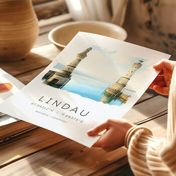 Germany Travel Print Of Lindau, 7 of 7