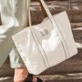 Embroidered Initials Beach Bag, thumbnail 1 of 6