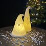 Ceramic LED White Gonk Decoration, thumbnail 3 of 3