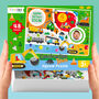 Personalised Construction Town Birthday Jigsaw Puzzle, thumbnail 1 of 10