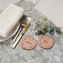 Personalised Wooden Coaster Floral Garland Place Setting, thumbnail 7 of 10