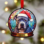 Staffie Dog Tree Decoration, thumbnail 5 of 6