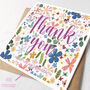 Personalised Thank You Card, thumbnail 2 of 3