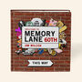 Personalised 60 Th Birthday Book 'Memory Lane', thumbnail 1 of 12
