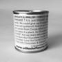 Soy And English Cobnuts Chocolate Candle In Vintage Tin, thumbnail 3 of 4