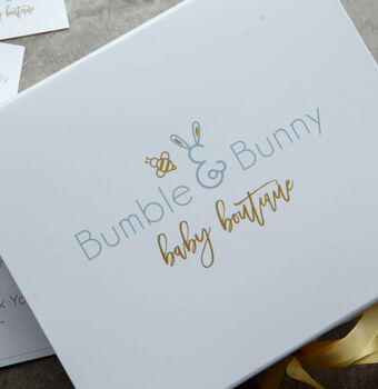 Organic Bunny Toy Baby Gift Set, 7 of 7