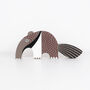Hand Painted Wooden Anteater Ornament, thumbnail 2 of 4