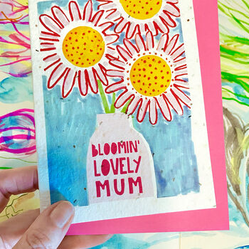 Blooming Plantable Mothers Day Card, 5 of 5