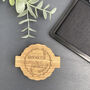 Personalised Wedding Rubber Stamp With Custom Design, thumbnail 3 of 3