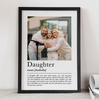 Personalised Daughter Print, Gift For Daughter, 4 of 6