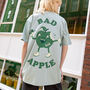 Bad Apple Unisex Printed T Shirt In Green, thumbnail 1 of 6