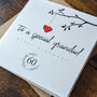 Personalised 60th Birthday Card For Special Grandad, thumbnail 4 of 4