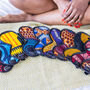 African Print Eye Mask With Pouch, thumbnail 1 of 7
