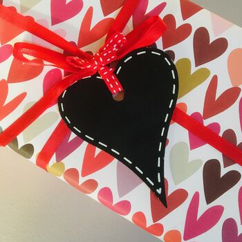 Heart Chalkboard Gift Tag, 3 of 4