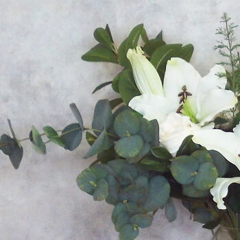 'Eirene' Faux Flowers Bouquet, 2 of 4