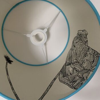 Inside Out Elephant Drum Lampshade, 7 of 7