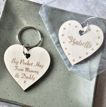 Pocket Hug Personalised 'Back To School' Keyring, 4 of 5