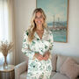 Personalised Women Pet Satin Pyjamas Pj, thumbnail 1 of 5