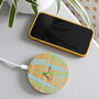 Personalised Bamboo Wireless Phone Charger For Him, thumbnail 1 of 11