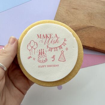 Birthday Custom Biscuits, 2 of 5