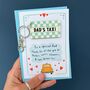 Father's Day Dads Taxi Card With Keyring, thumbnail 2 of 7