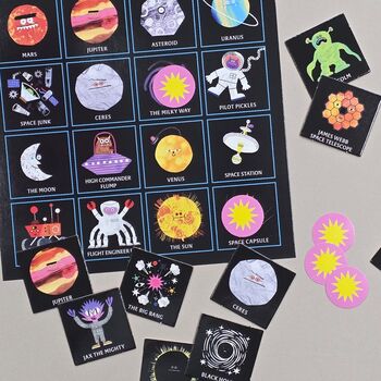 Space Bingo Game, 2 of 5